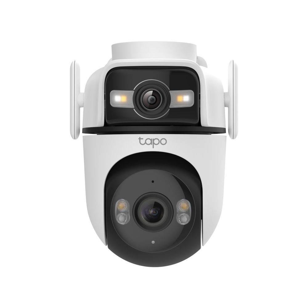 Camera An Ninh Quay Quét Hai Ống Kính Ngoài Trời Tapo C545D