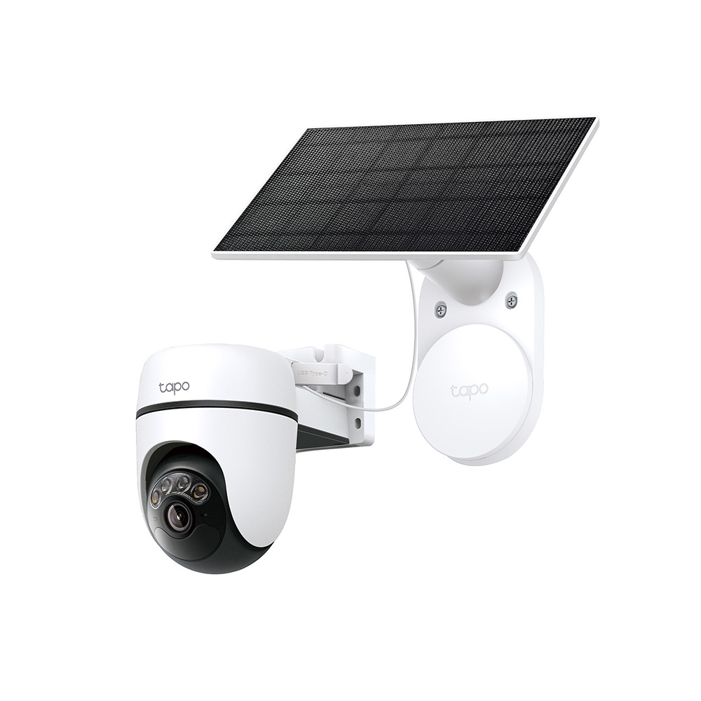 Bộ camera an ninh xoay/nghiêng chạy bằng năng lượng mặt trời Tapo C610 KIT