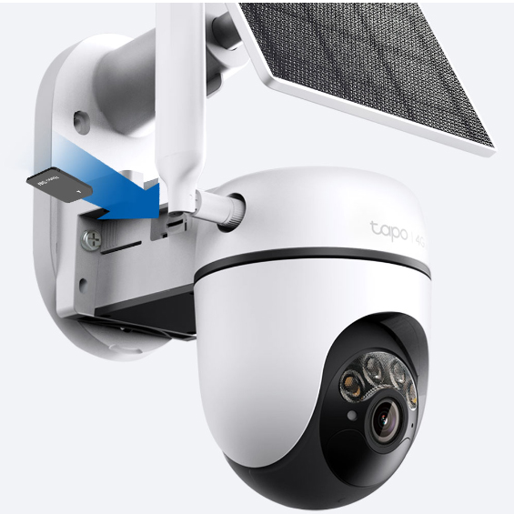 Bộ Camera An Ninh 4G LTE Quay Quét Năng Lượng Mặt Trời Tapo C615G KIT