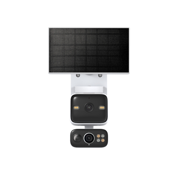 Kit Camera An ninh Năng lượng Mặt trời Quay Quét Ống kính Kép Tapo C645D KIT