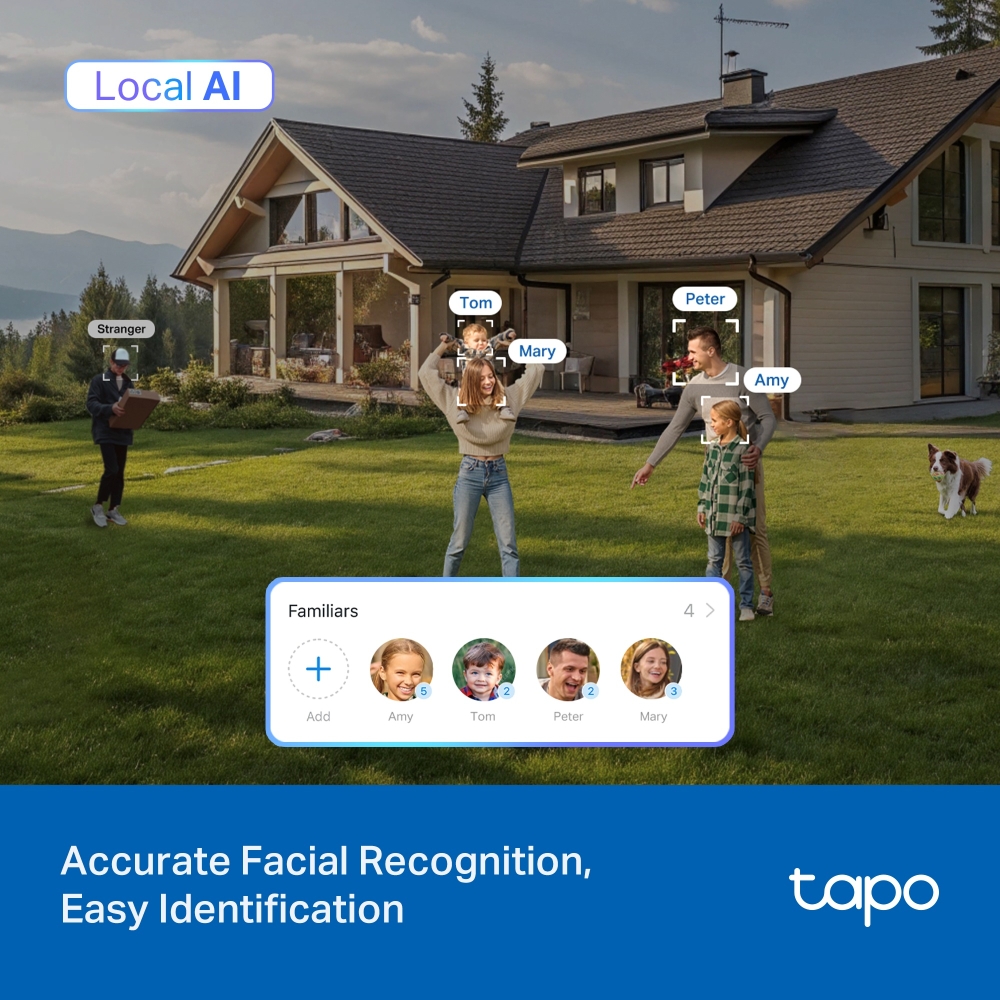 Bộ camera an ninh xoay/nghiêng Wi-Fi/4G LTE chạy bằng năng lượng mặt trời Tapo C665G KIT