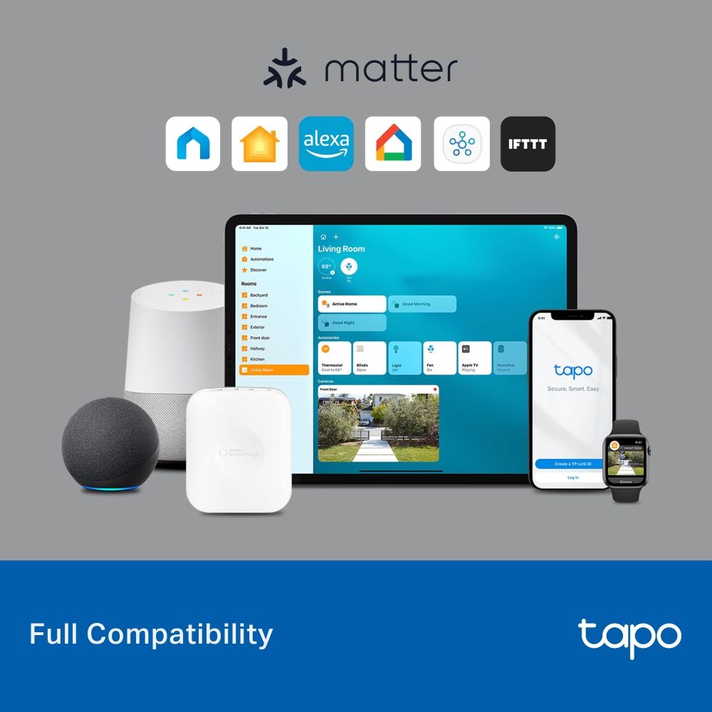 Dây LED Thông Minh Wi-Fi Cảm Biến Kép Tapo L901-6