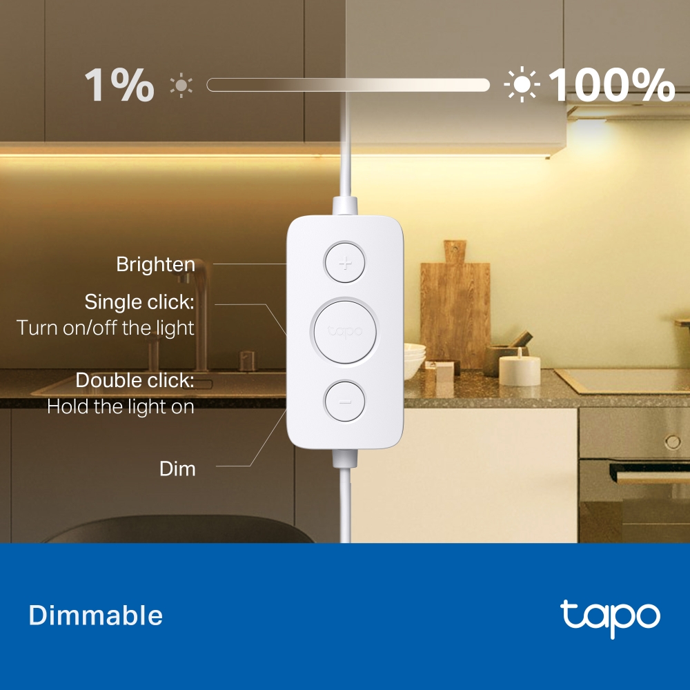 Dây LED Thông Minh Wi-Fi Cảm Biến Kép Tapo L901-6