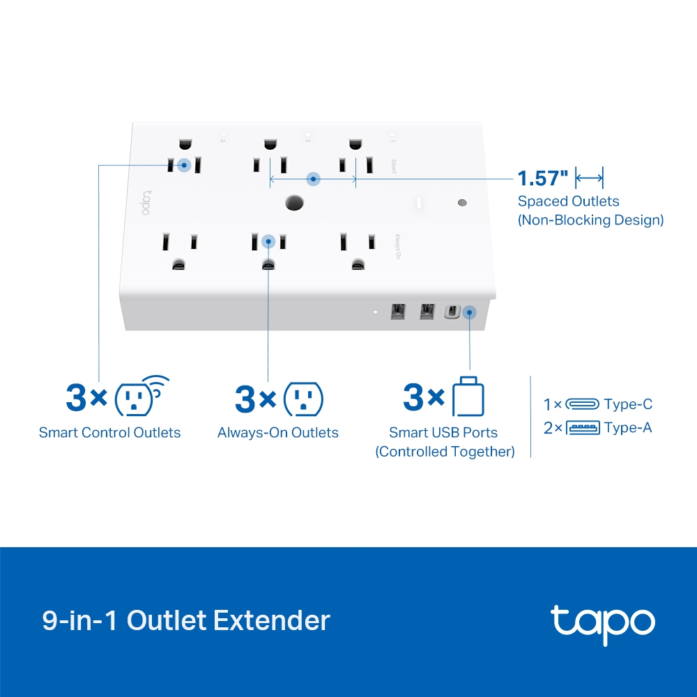 Ổ cắm Wi-Fi thông minh Tapo P306