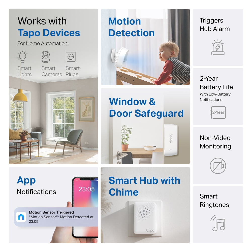 Bộ Cảm Biến Thông Minh Smart Sensor Starter Kit Tapo T30 KIT