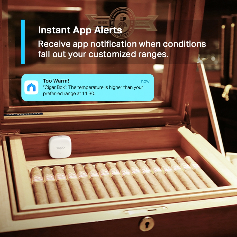 Cảm biến nhiệt độ và độ ẩm Tapo T310