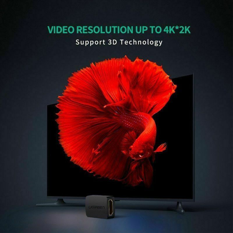 Đầu nối HDMI 2 đầu cái Ugreen 20107