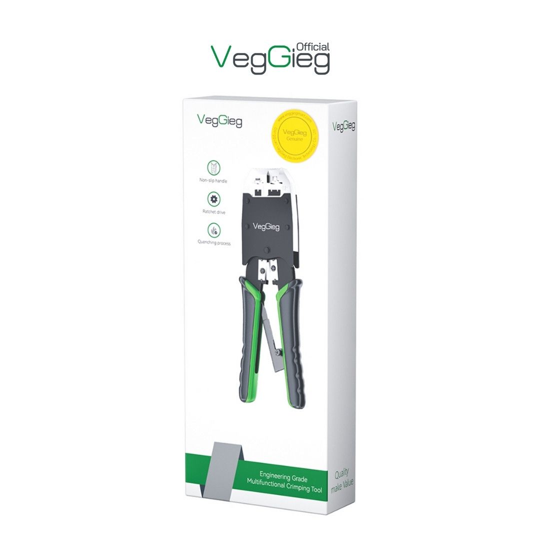 Kìm Mạng Đa Năng 6P/8P VegGieg V-E106