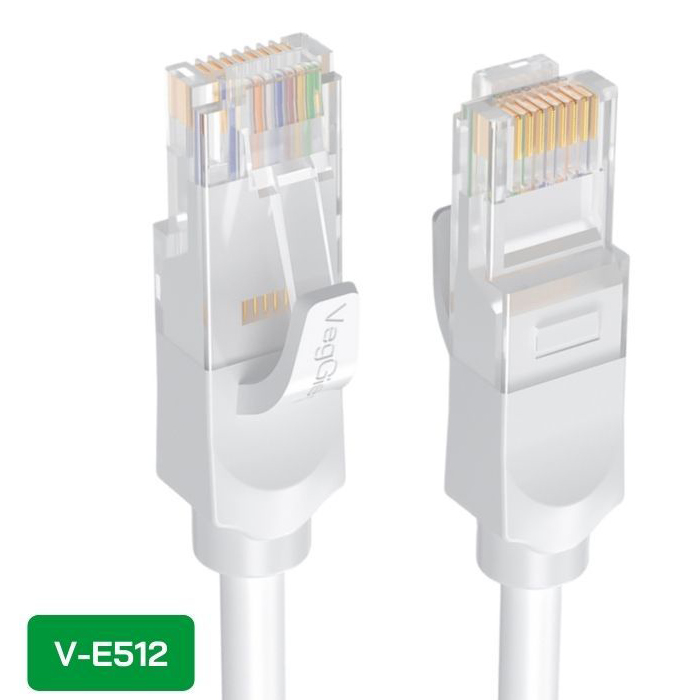Dây Mạng Bấm Sẵn 2 đầu RJ45 UTP CAT5 - V-E512