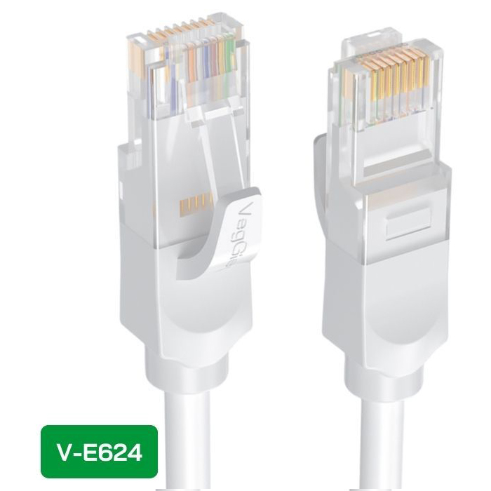 Dây Mạng Bấm Sẵn 2 đầu RJ45 UTP CAT6 - V-E624