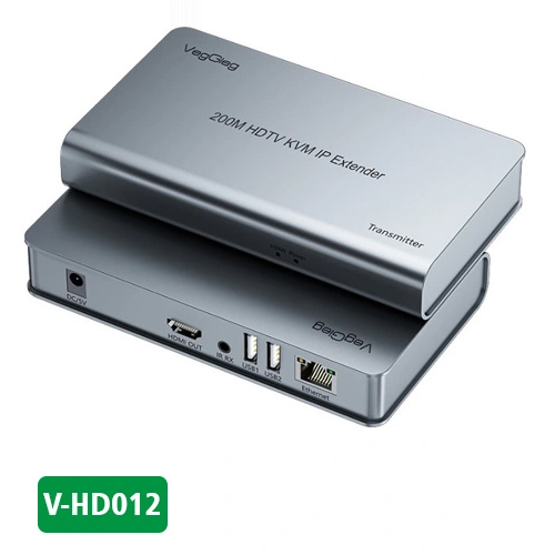 Bộ Mở Rộng HDMI 1080P KVM 200m (USB & Sound) VegGieg V-HD012