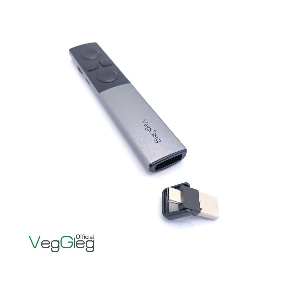 Bút trình chiếu VegGieg cảm biến laser xanh V-LP001