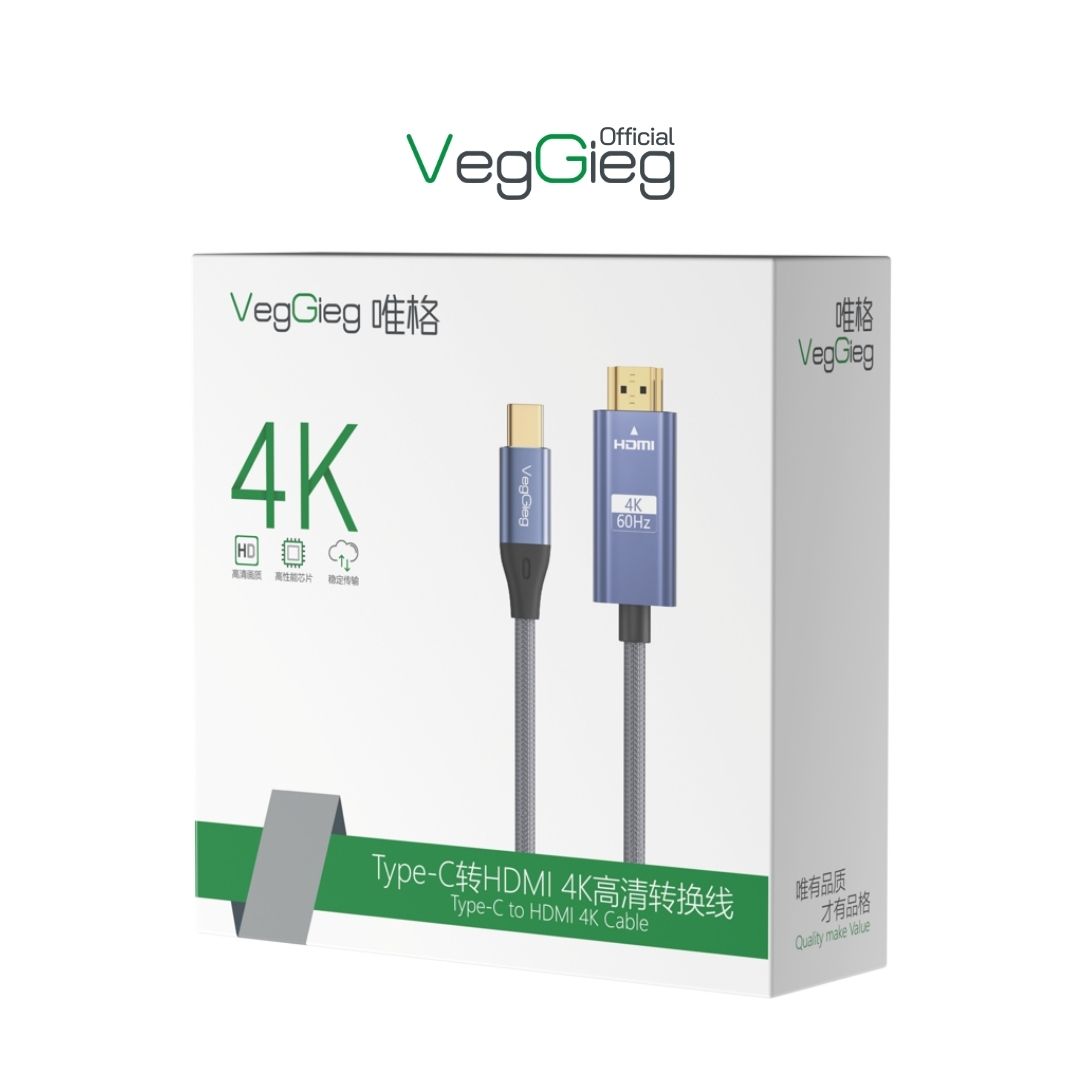 Cáp chuyển Type-C 3.1 to HDTV 4K60Hz - V-Z625