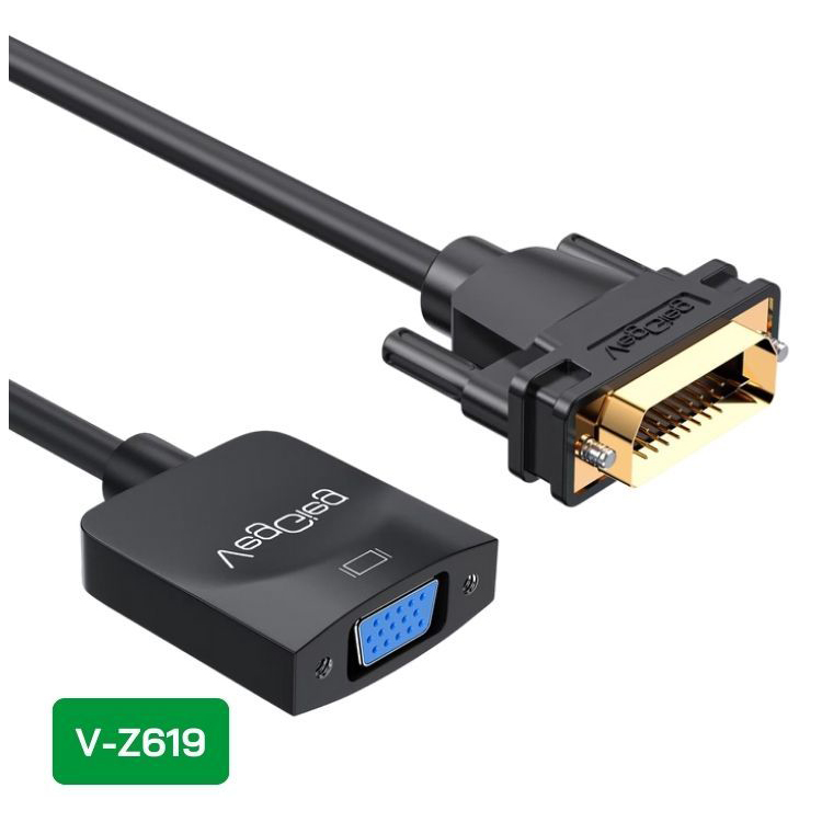 Bộ Chuyển Đổi DVI24+1 Sang VGA V-Z619