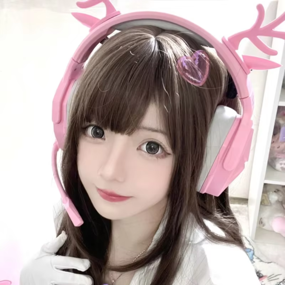 Tai nghe gaming Xiberia V13U Pink Âm Thanh Vòm 7.1