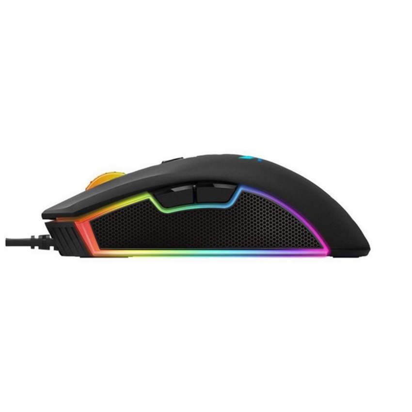 Chuột quang chơi game có dây Rapoo V280 màu đen