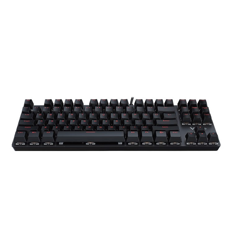 Bàn phím gaming Blue switch Rapoo V500 Alloy màu đen