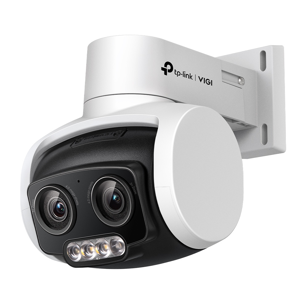 Camera IP TP-Link xoay nghiêng, đa tiêu cự, ống kính kép, Full-Color, ngoài trời 4MP VIGI C540V