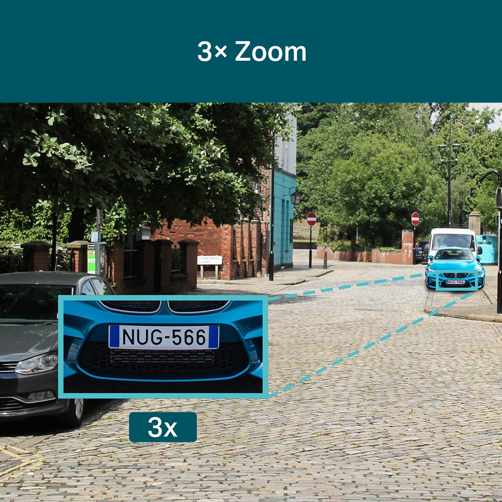 Camera IP TP-Link xoay nghiêng, đa tiêu cự, ống kính kép, Full-Color, ngoài trời 4MP VIGI C540V