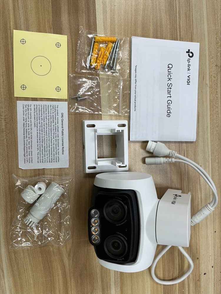 Camera IP TP-Link xoay nghiêng, đa tiêu cự, ống kính kép, Full-Color, ngoài trời 4MP VIGI C540V