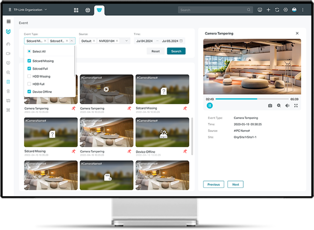 Hệ Thống Quản Lý Video Cloud TP-Link VIGI Cloud VMS
