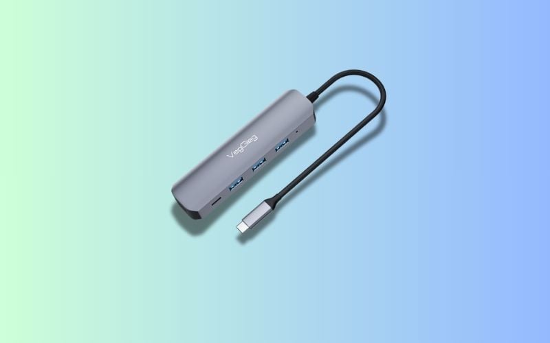 Hub chuyển đổi Type C - 5 in 1 - V-TC05H