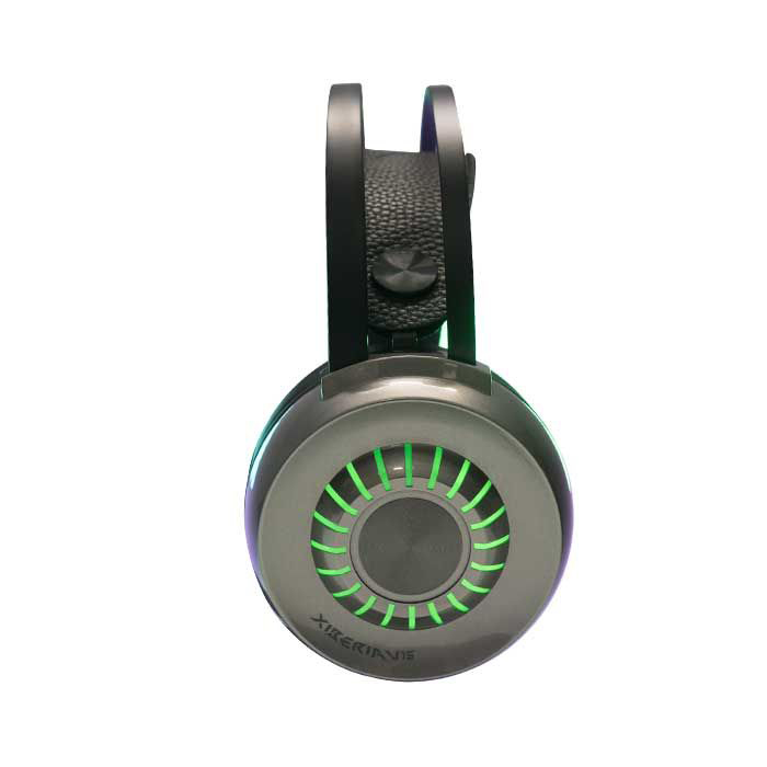 Tai nghe XIBERIA V15 Virtual 7.1 RGB Lighting Grey RGB ICAFE GAMING