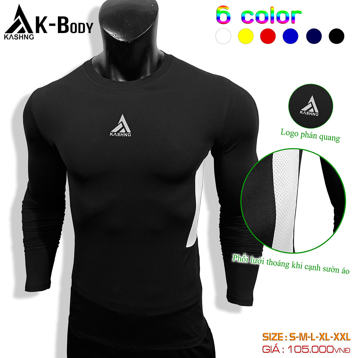 Áo giữ nhiệt cao cấp K-Body - Hàng sẵn kho