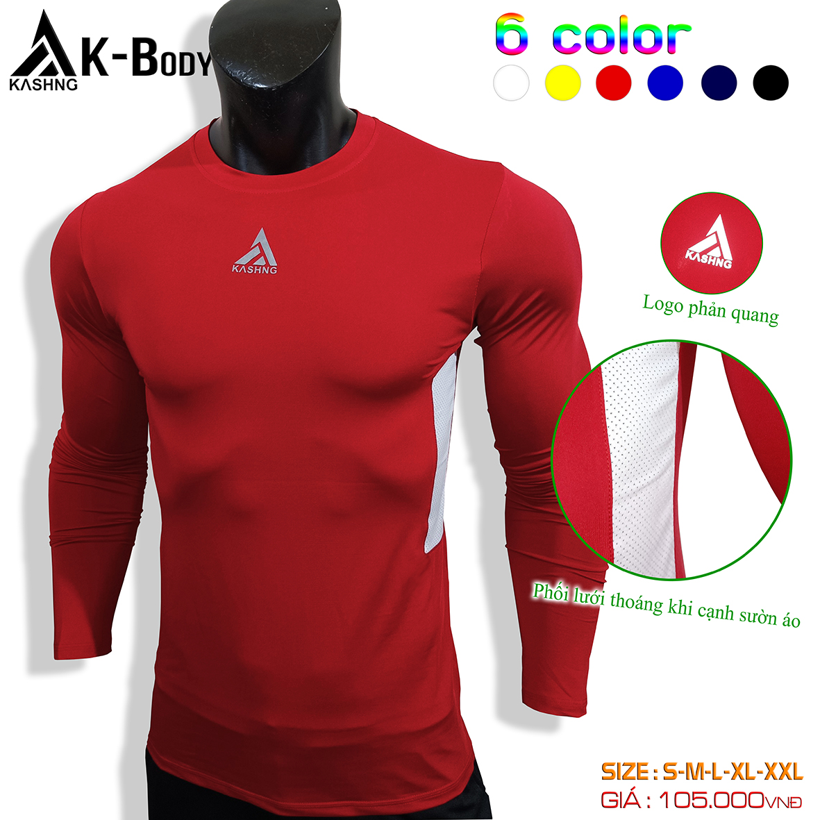 Áo giữ nhiệt cao cấp K-Body - Hàng sẵn kho