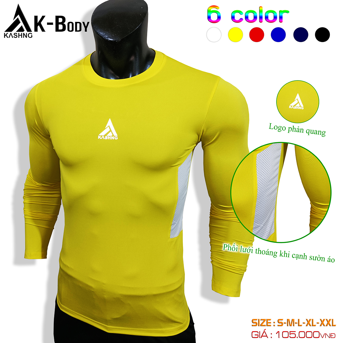 Áo giữ nhiệt cao cấp K-Body - Hàng sẵn kho
