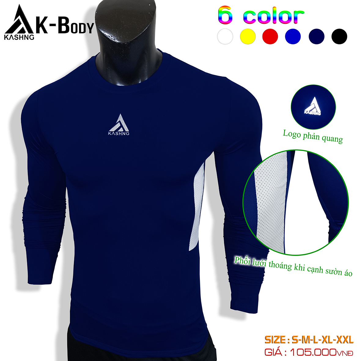 Áo giữ nhiệt cao cấp K-Body - Hàng sẵn kho