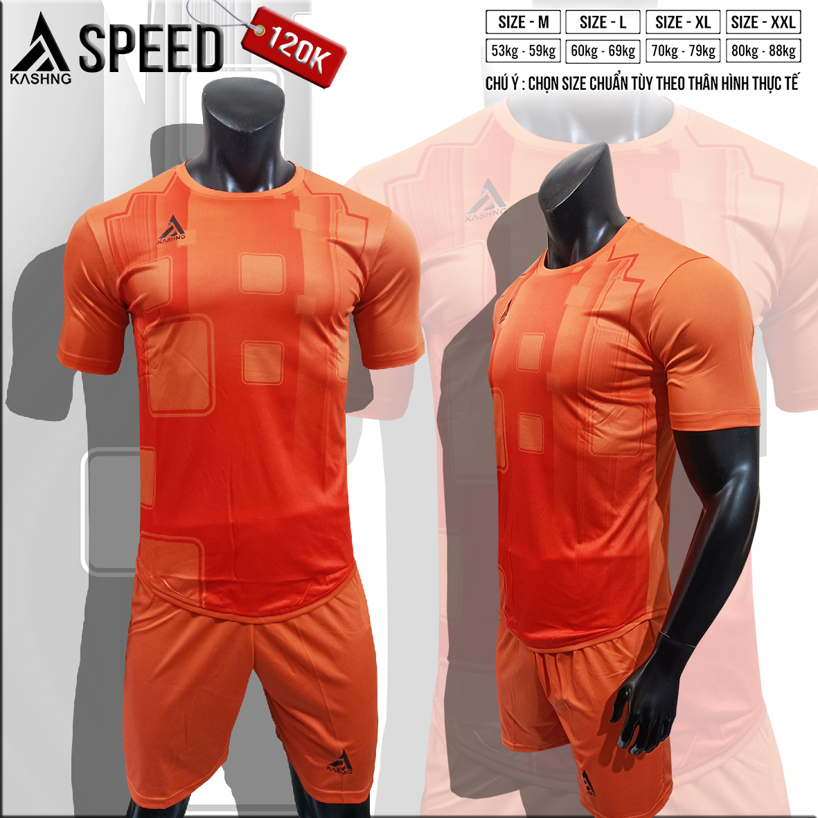 Bộ quần áo bóng đá KASHNG SPEED - Hàng sẵn kho