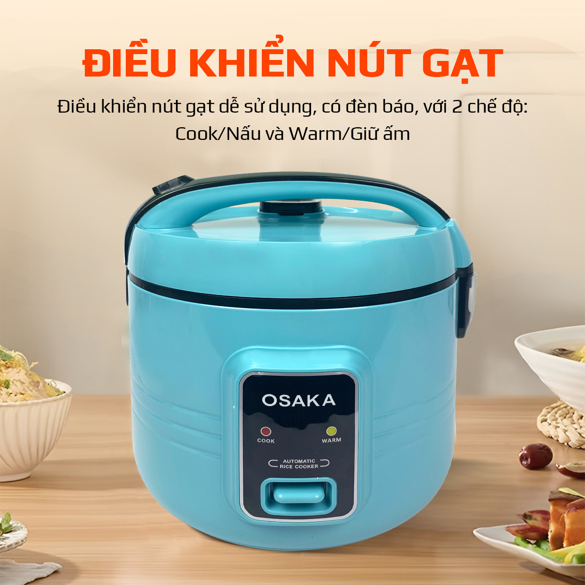 NỒI CƠM ĐIỆN OSAKA RC-18