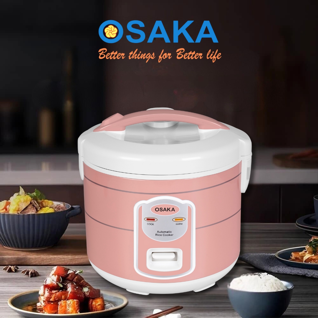 NỒI CƠM ĐIỆN OSAKA RC118T 1.8 LÍT - GIỮ TRỌN VỊ QUÊ HƯƠNG