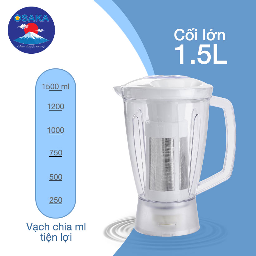 MÁY XAY SINH TỐ OSAKA BL-619N - LÀM ĐƯỢC SỮA ĐẬU NÀNH