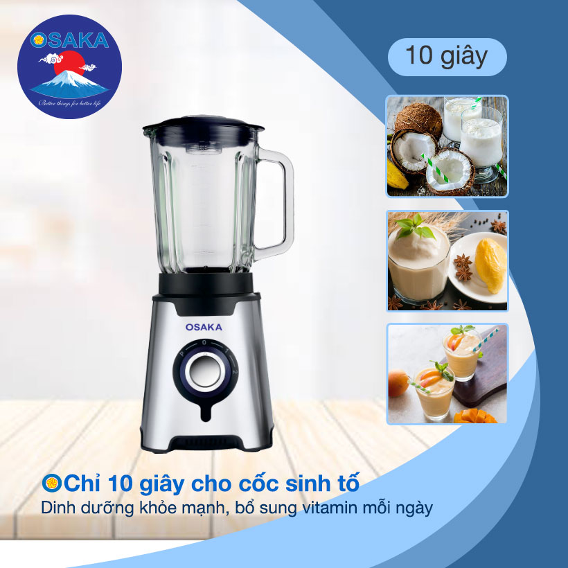 MÁY XAY SINH TỐ OSAKA BL-889 - BỘ ĐA NĂNG