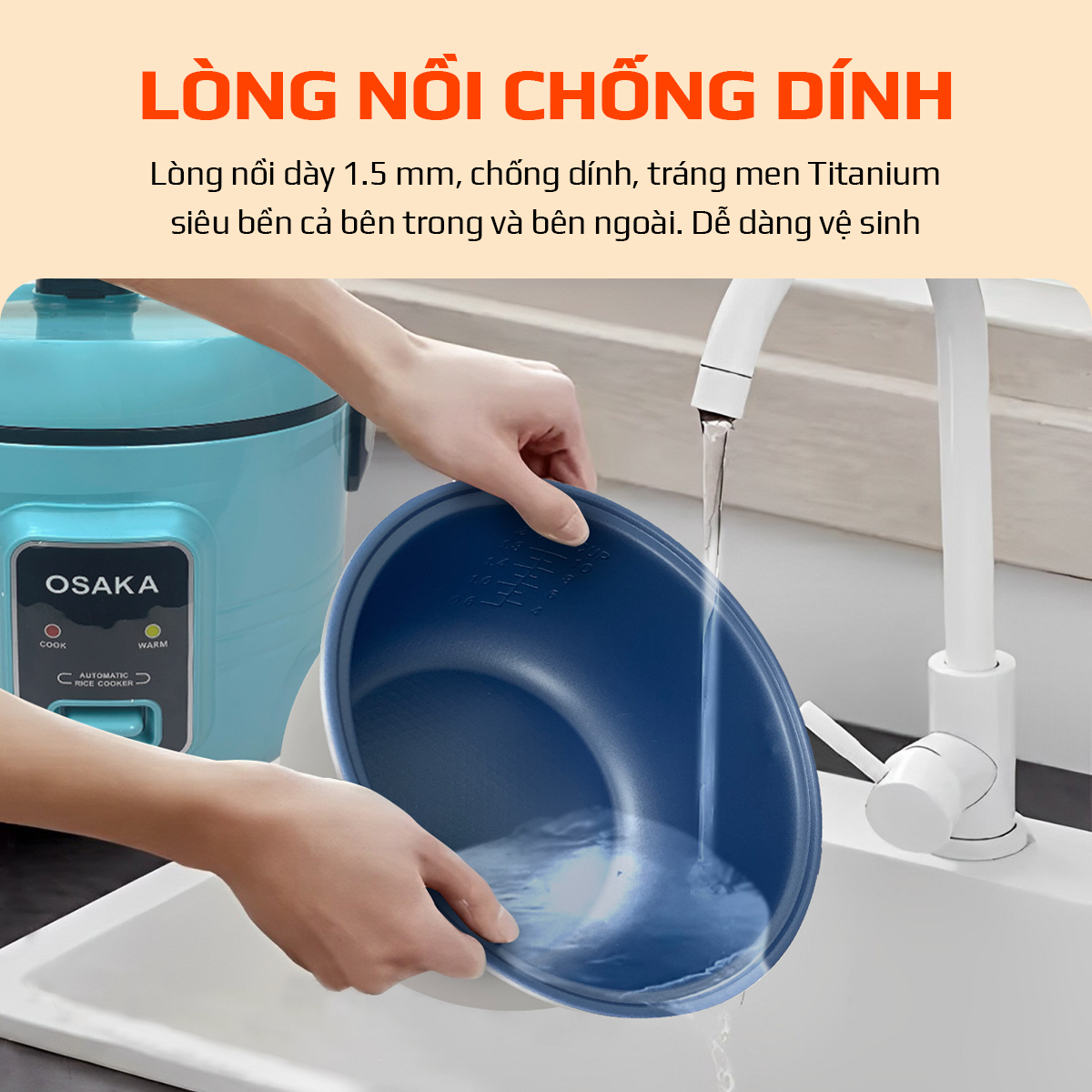 NỒI CƠM ĐIỆN OSAKA RC-18
