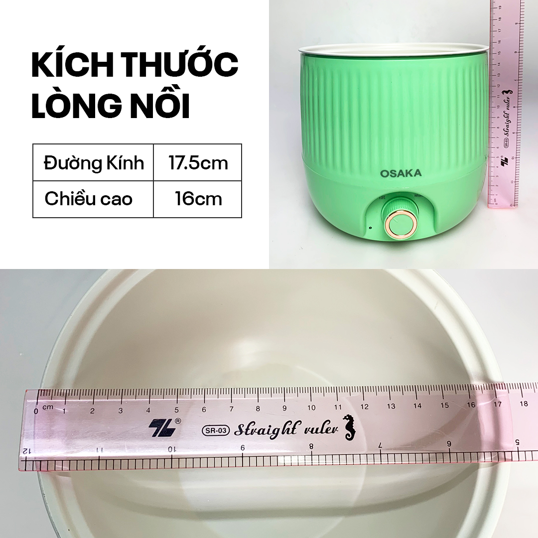 NỒI LẨU ĐIỆN "MAGIC POT" 12 TRONG 1 OSAKA MCP-180 ĐA NĂNG VÀ TIỆN DỤNG