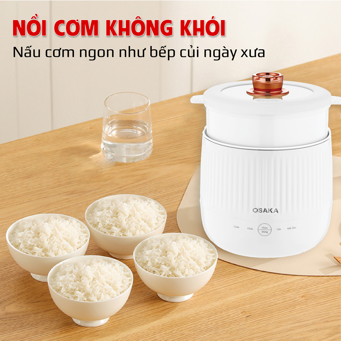 NỒI LẨU ĐIỆN "MAGIC POT" 12 TRONG 1 OSAKA MCP-180E ĐA NĂNG VÀ TIỆN DỤNG