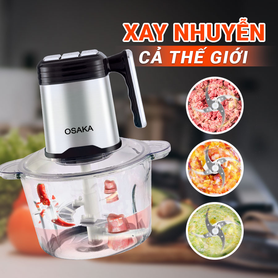 Máy xay thịt OSAKA MC-301 chính hãng đa năng tiện dụng