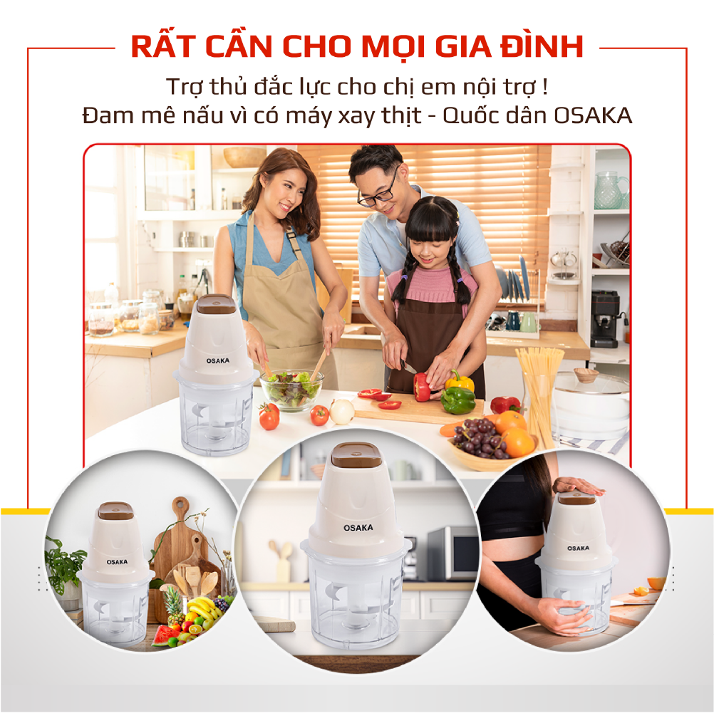 Máy xay Quốc dân OSAKA MC-101 chính hãng đa năng tiện dụng