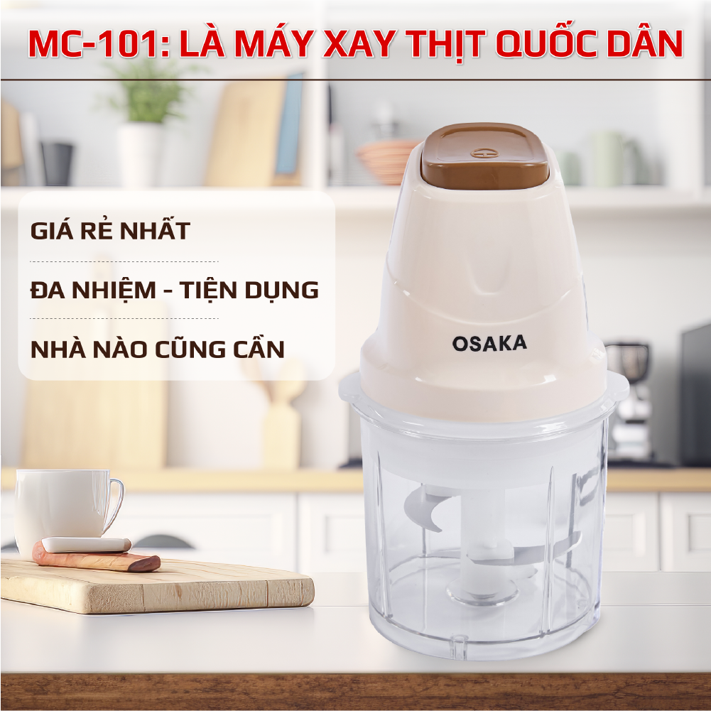 Máy xay Quốc dân OSAKA MC-101 chính hãng đa năng tiện dụng