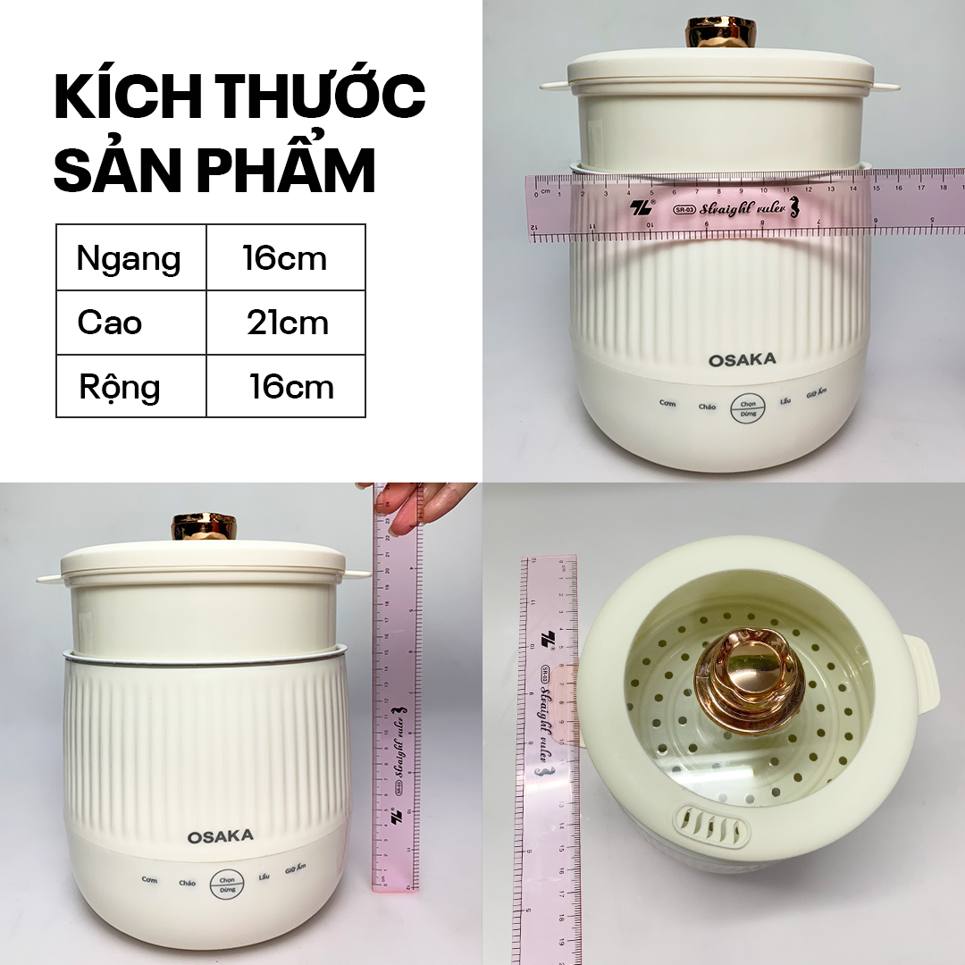 NỒI LẨU ĐIỆN "MAGIC POT" 12 TRONG 1 OSAKA MCP-180E ĐA NĂNG VÀ TIỆN DỤNG