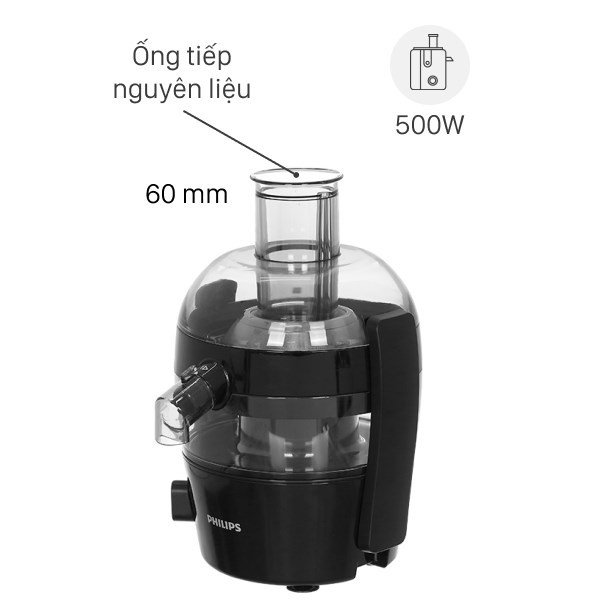 Máy ép trái cây Philips HR1832/00 500w - Hàng chính hãng