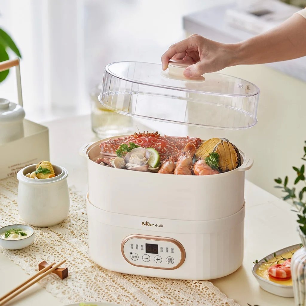 Nồi nấu chậm đa năng Bear DDZ-C10V1 Bảo hành 18 tháng