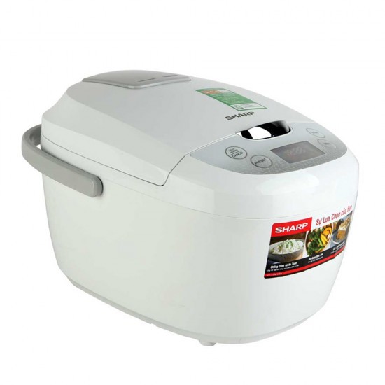 Nồi cơm điện tử Sharp KS-COM185EV-SL 1.8L - Hàng chính hãng