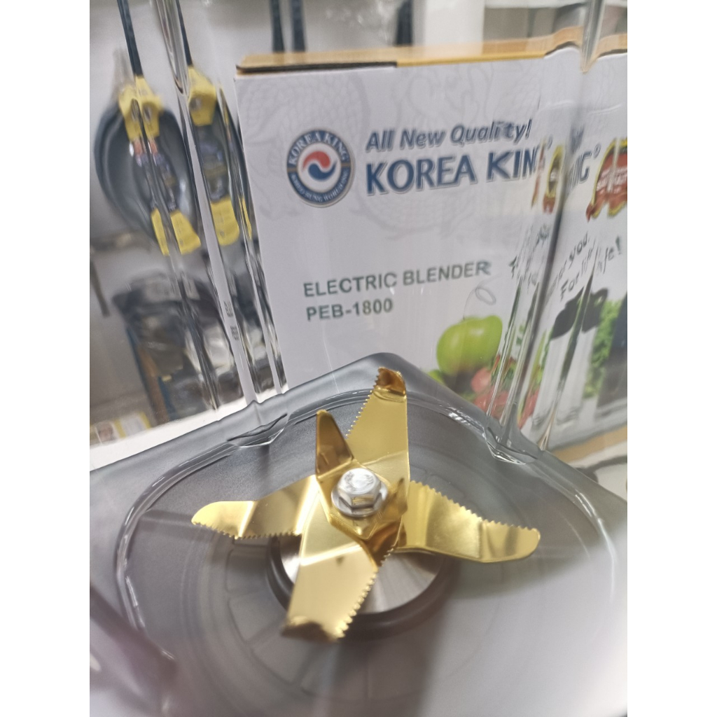 Máy xay sinh tố đa năng 1800W Korea King- Hàn Quốc, xay nhuyễn thực phẩm, vệ sinh dễ dàng - Bảo hành 12 tháng -Gia Thành