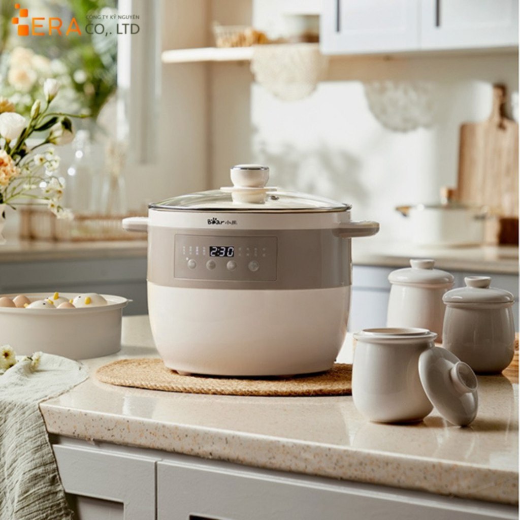Nồi nấu chậm đa năng Bear DDZ-B25Q3 Bảo hành 18 tháng