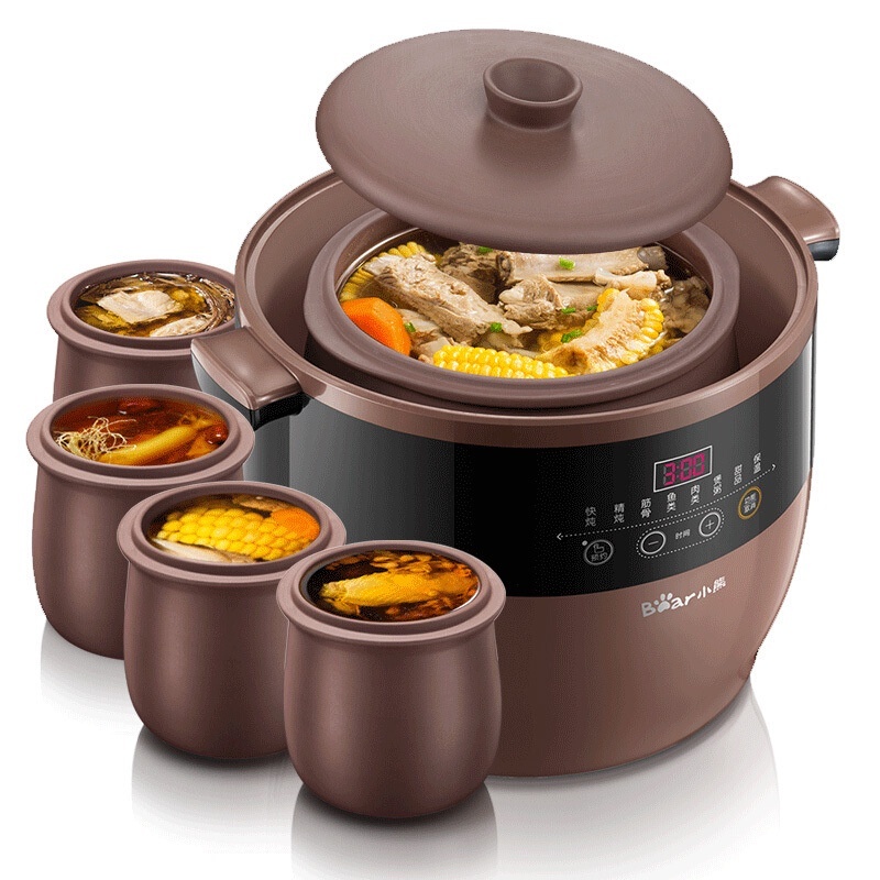 Nồi nấu chậm Bear DDZ-B45Z1 (4,5 lít) Bảo hành 18 tháng
