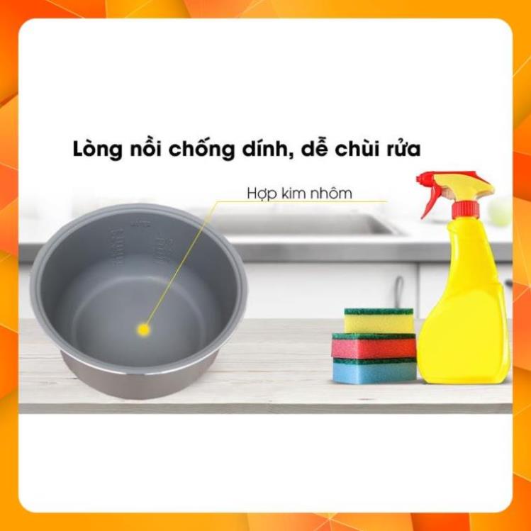 Nồi cơm mini nắp gài Midea 1.5 lít MR-CM1531, 700w